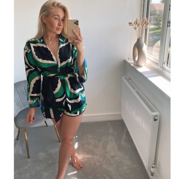 Zara Printed Shorts Sz XS NWT - Picture 12 of 16